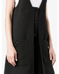 Черное шелковое платье от Chloé