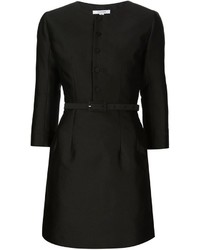 Черное шелковое платье от Carven