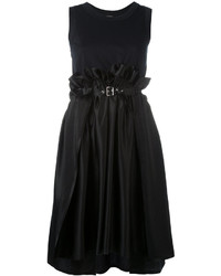 Черное шелковое платье от Comme des Garcons