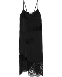 Черное шелковое платье от DKNY