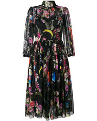 Черное шелковое платье от Dolce & Gabbana