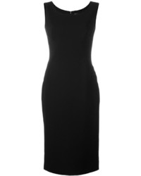 Черное шелковое платье от Dolce & Gabbana