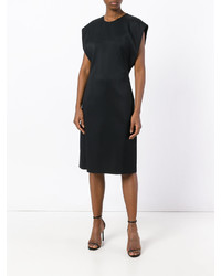 Черное шелковое платье от Jil Sander