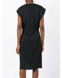 Черное шелковое платье от Jil Sander