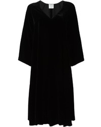 Черное шелковое платье от Forte Forte