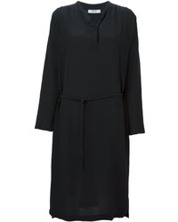 Черное шелковое платье от Humanoid