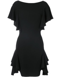 Черное шелковое платье от J. Mendel