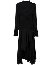 Черное шелковое платье от J.W.Anderson