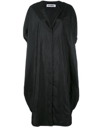 Черное шелковое платье от Jil Sander