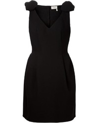 Черное шелковое платье от Lanvin