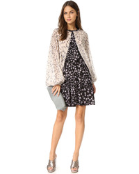 Черное шелковое платье от BCBGMAXAZRIA