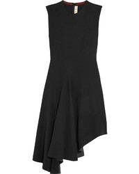 Черное шелковое платье от Marni