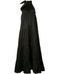 Черное шелковое платье от MARQUES ALMEIDA