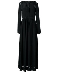 Черное шелковое платье от P.A.R.O.S.H.