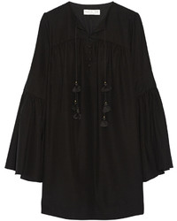 Черное шелковое платье от Rachel Zoe
