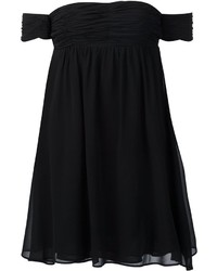 Черное шелковое платье от Rachel Zoe