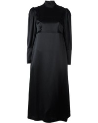 Черное шелковое платье от Simone Rocha