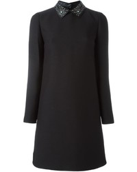 Черное шелковое платье от Valentino