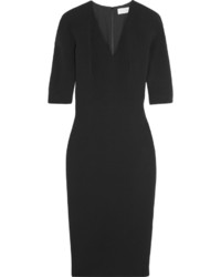 Черное шелковое платье от Victoria Beckham