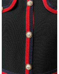 Черное шелковое платье от Gucci