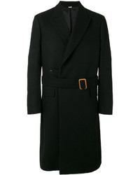 Мужское черное шерстяное пальто от Stella McCartney