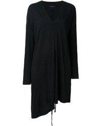 Черное шерстяное платье от Ann Demeulemeester