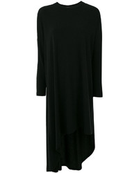 Черное шерстяное платье от Carven