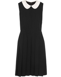 Черное шерстяное платье от Comme des Garcons