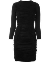 Черное шерстяное платье от Dsquared2