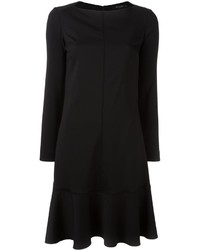 Черное шерстяное платье от Etro