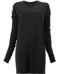 Черное шерстяное платье от Ilaria Nistri