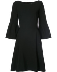 Черное шерстяное платье от J. Mendel