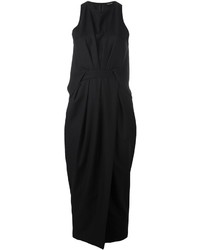 Черное шерстяное платье от Rachel Comey