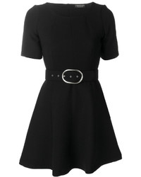 Черное шерстяное платье от Twin-Set