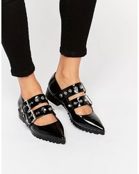 Черные балетки от Asos