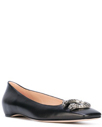 Черные балетки от Gucci