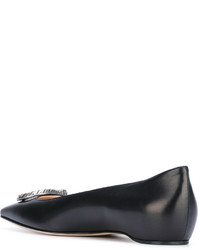 Черные балетки от Gucci