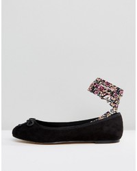 Черные балетки от Asos