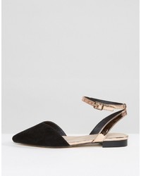 Черные балетки от Asos