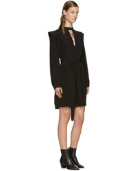 Черные бархатные ботильоны от Isabel Marant