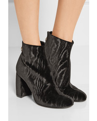 Черные бархатные ботильоны от Stella McCartney