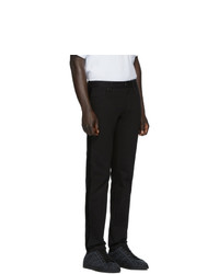 Мужские черные бархатные джинсы от Fendi