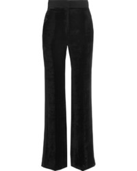 Женские черные бархатные пижамные штаны от Sonia Rykiel