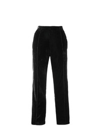 Женские черные бархатные спортивные штаны от Faith Connexion