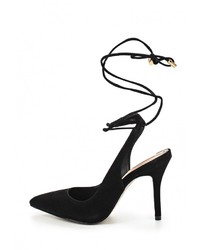 Черные босоножки на каблуке от Aldo