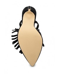 Черные босоножки на каблуке от Blink