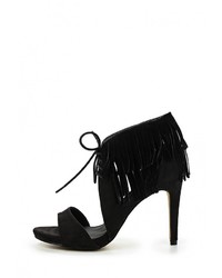 Черные босоножки на каблуке от Blink