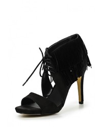 Черные босоножки на каблуке от Blink