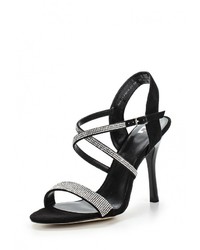 Черные босоножки на каблуке от Calipso