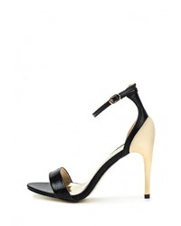 Черные босоножки на каблуке от Dino Ricci Select